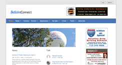 Desktop Screenshot of bellaireconnect.com
